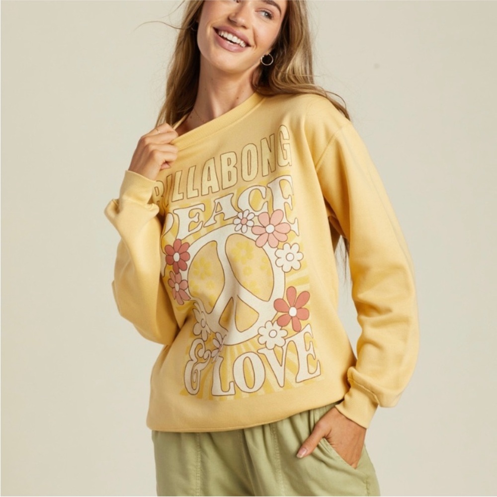 Billabong Peace and Love Crewneck